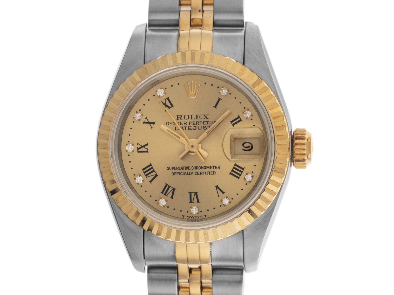 Rolex Datejust Lady Ref.69173 1994 Full Set wie Neu Vintage 