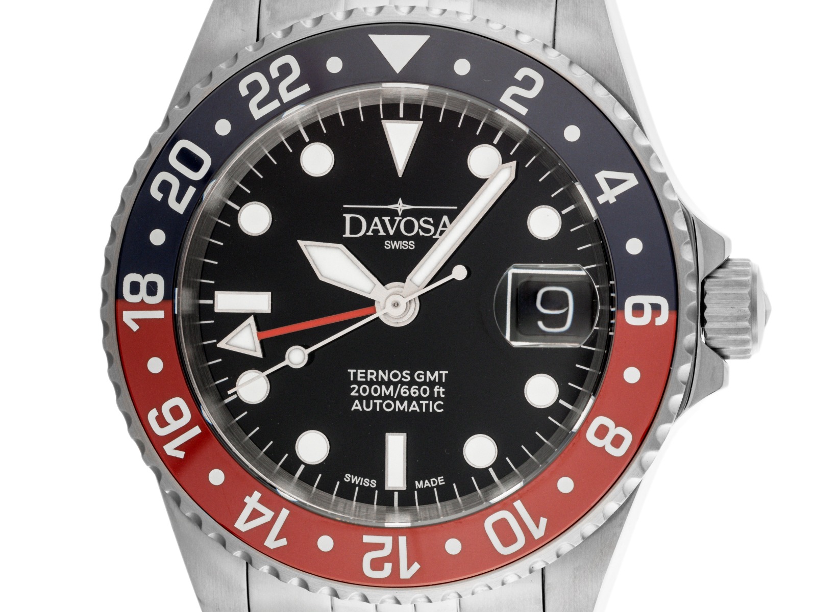 Davosa Ternos GMT Ref.161.564.06 Full Set Neu