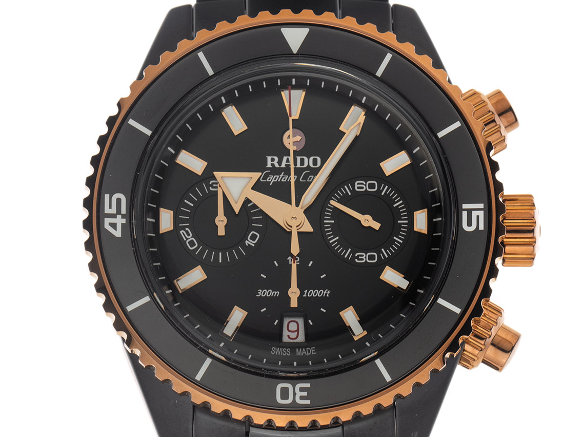 Rado Captain Cook High-Tech Ceramic Ref.R32190153 2026 Full Set Ungetragen