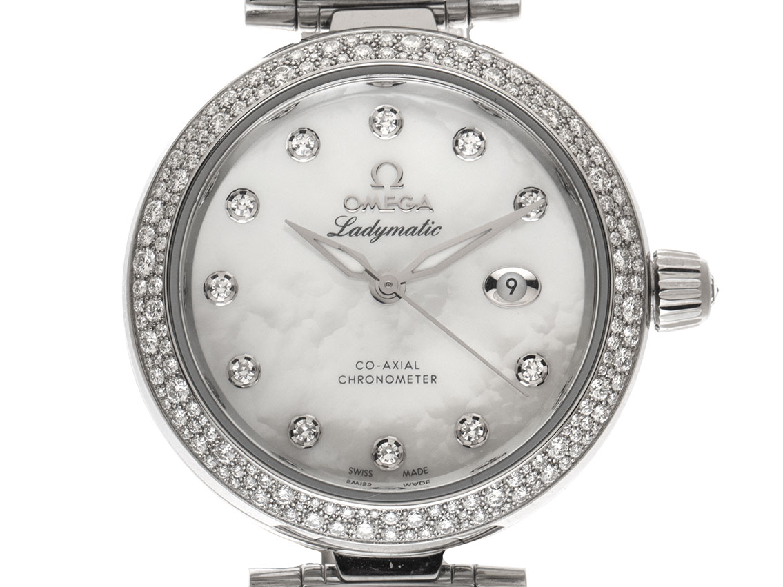 Omega De Ville Ladymatic Ref.425.35.34.20.55.002 2020 Full Set Ungetragen
