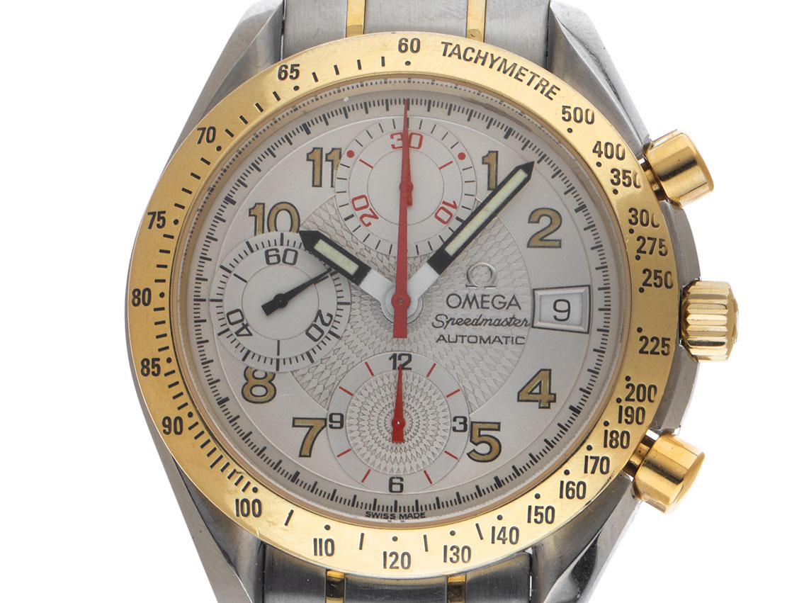 Omega Speedmaster Date Ref.3313.33.00 2000 Box&Beschreibung sehr gut Vintage