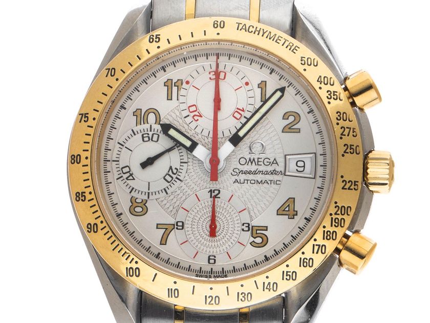 Omega Speedmaster Date Ref.3313.33.00 2000 Box&Beschreibung sehr gut Vintage