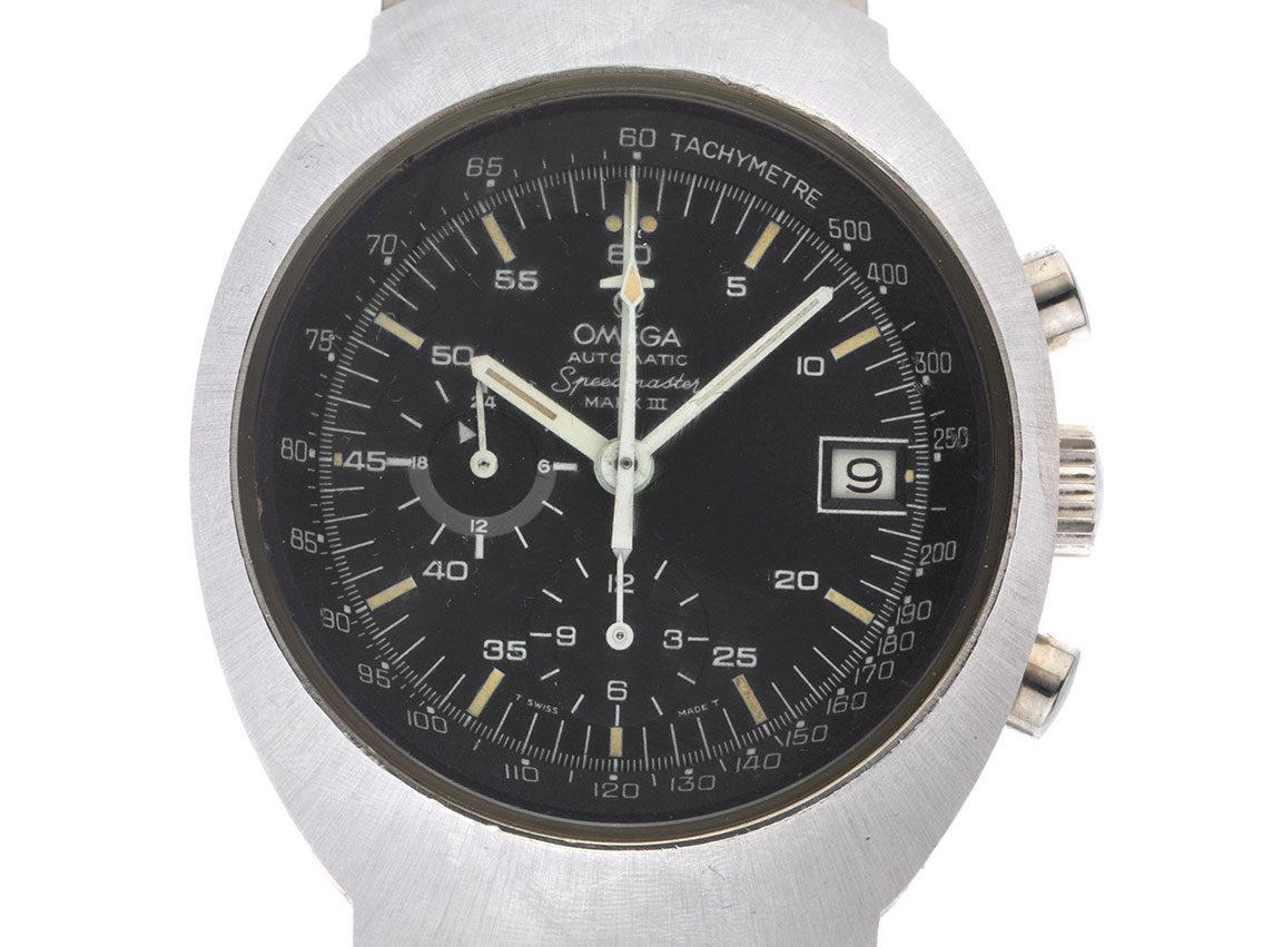 Omega Speedmaster Mark III Ref.176.002 1975 original Box sehr gut Vintage