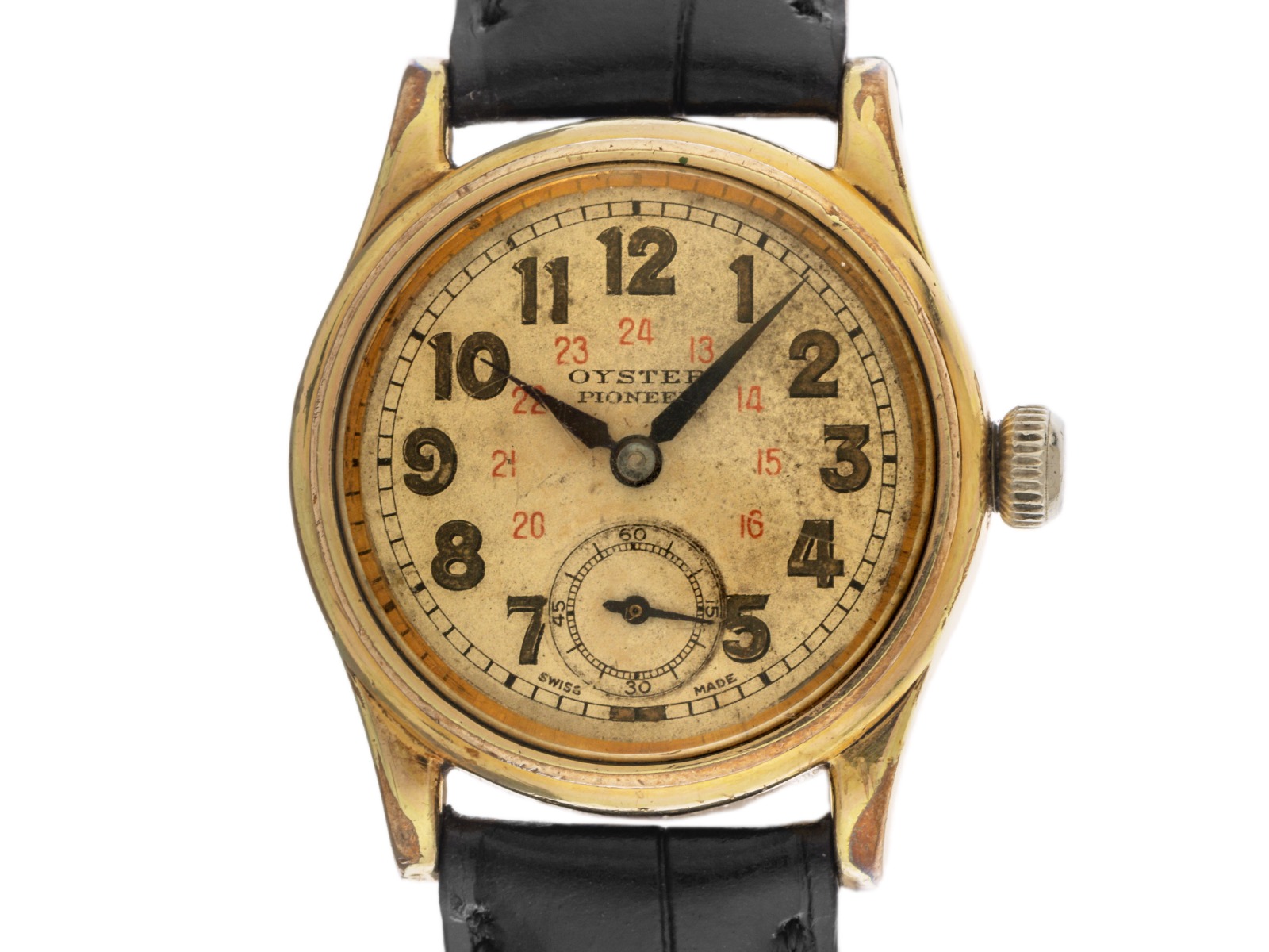 Rolex Oyster Pioneer Military Ref.3478 1942 original Box original Vintage Unpoliert