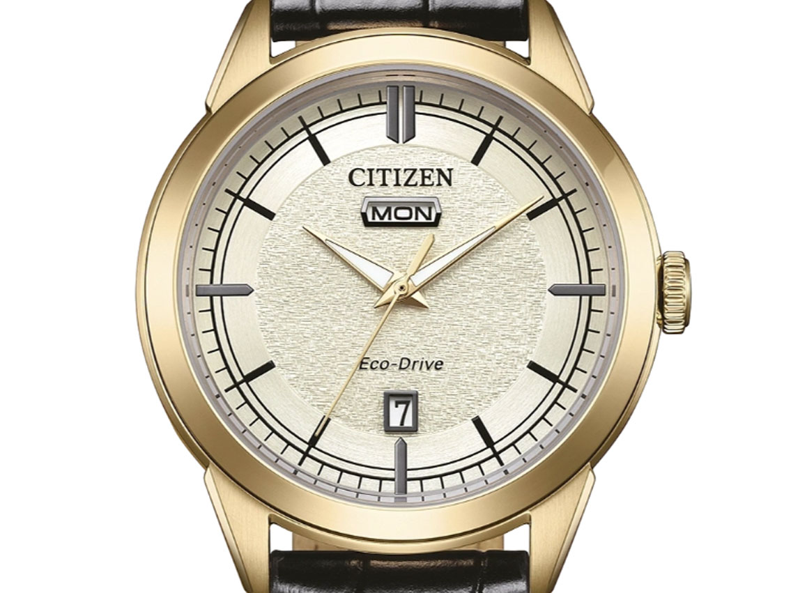 Citizen Eco-Drive Elegant Day-Date Ref.AW0153-04AC Full Set Neu