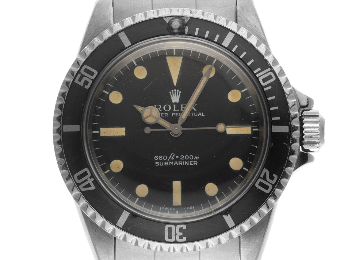 Rolex Submariner No Date Ref.5513 1969 Full Set Original Vintage