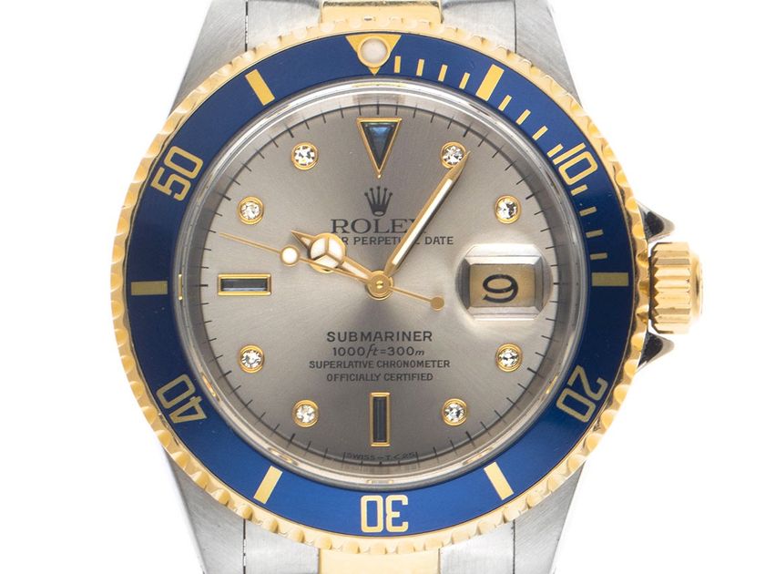 Rolex Submariner Date Sultan Ref.16613 1991 Full Set LC 100 sehr gut Vintage