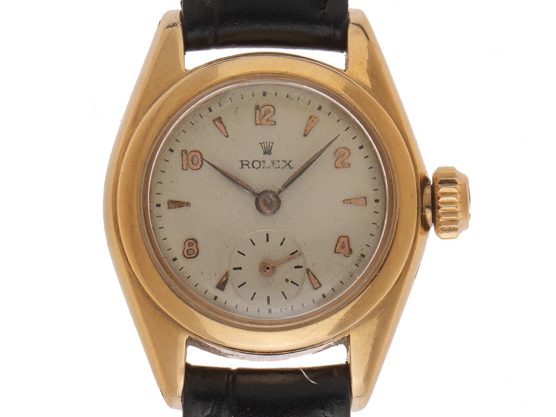 Rolex Oyster Perpetual Bubble Back Ref.4486 1958 original Box sehr gut Vintage