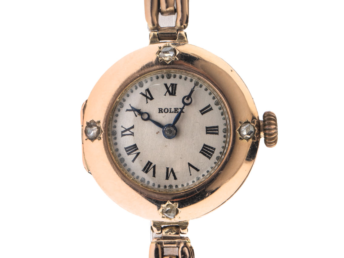 Rolex Art Deco 1920 original Box Original Vintage Unpoliert