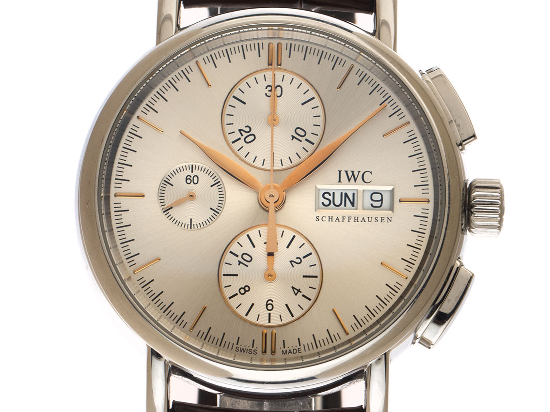 IWC Portofino Day Date Ref.IW378302 2010 Full Set original Vintage unpoliert