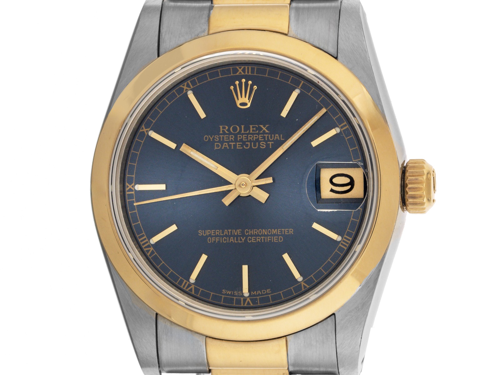 Rolex Datejust Medium Ref.68243 Bj.1982 Full Set original Vintage Unpoliert