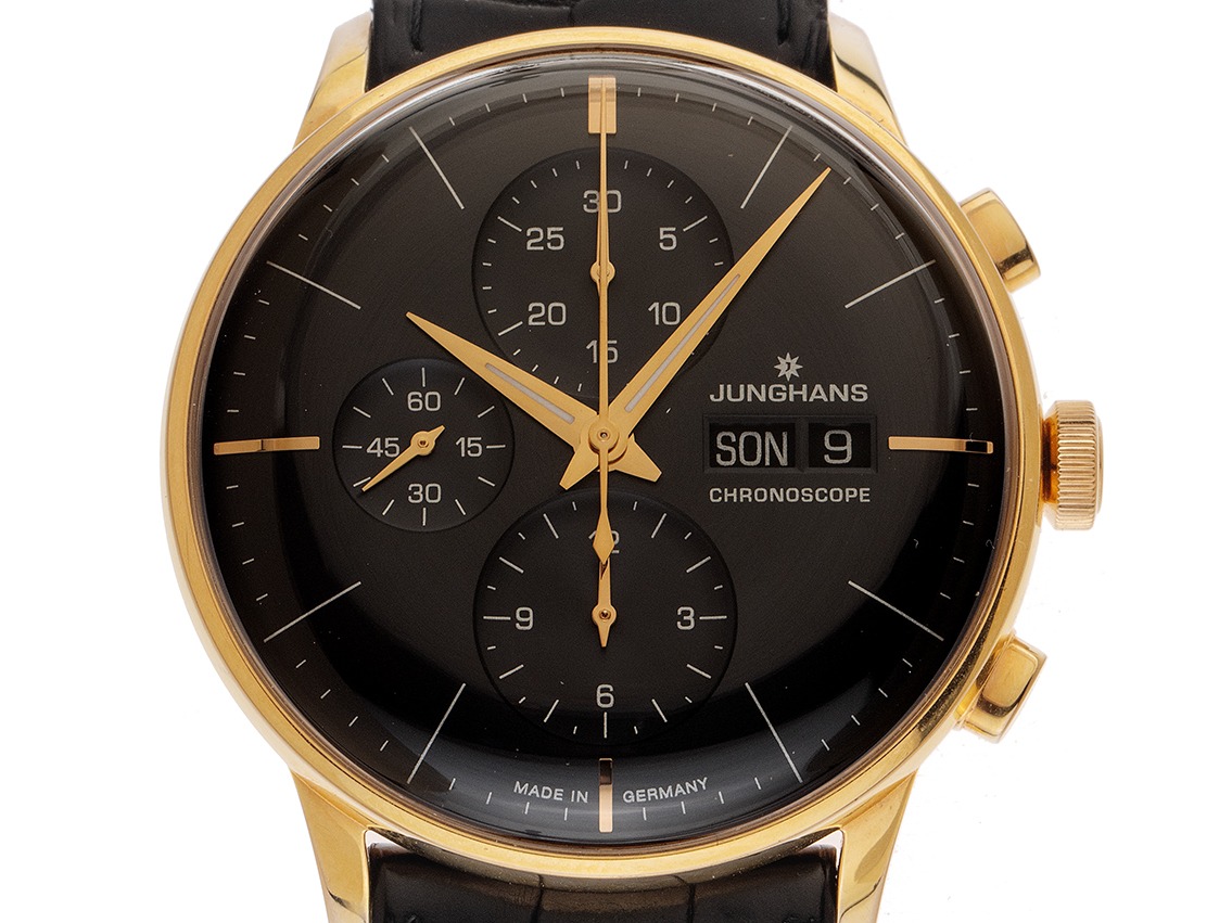 Junghans Meister Chronoscope Ref.027/7923.00 2021 Full Set wie Neu Vintage