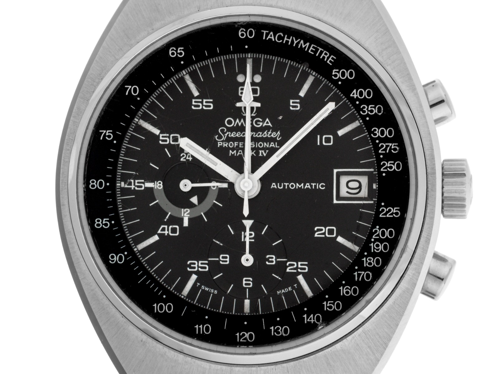 Omega Speedmaster Mark IV Ref.176.009 Bj.1973 original Box original Unpoliert Vintage