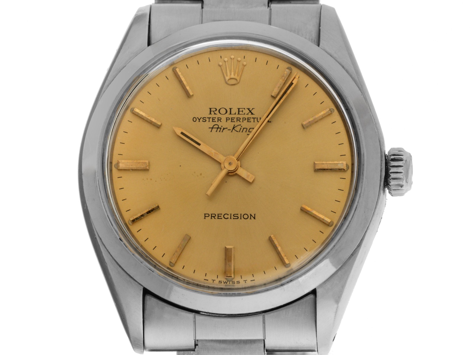 Rolex Oyster Perpetual Air King Precision Ref.5500 Bj.1978 original Box sehr gut Vintage