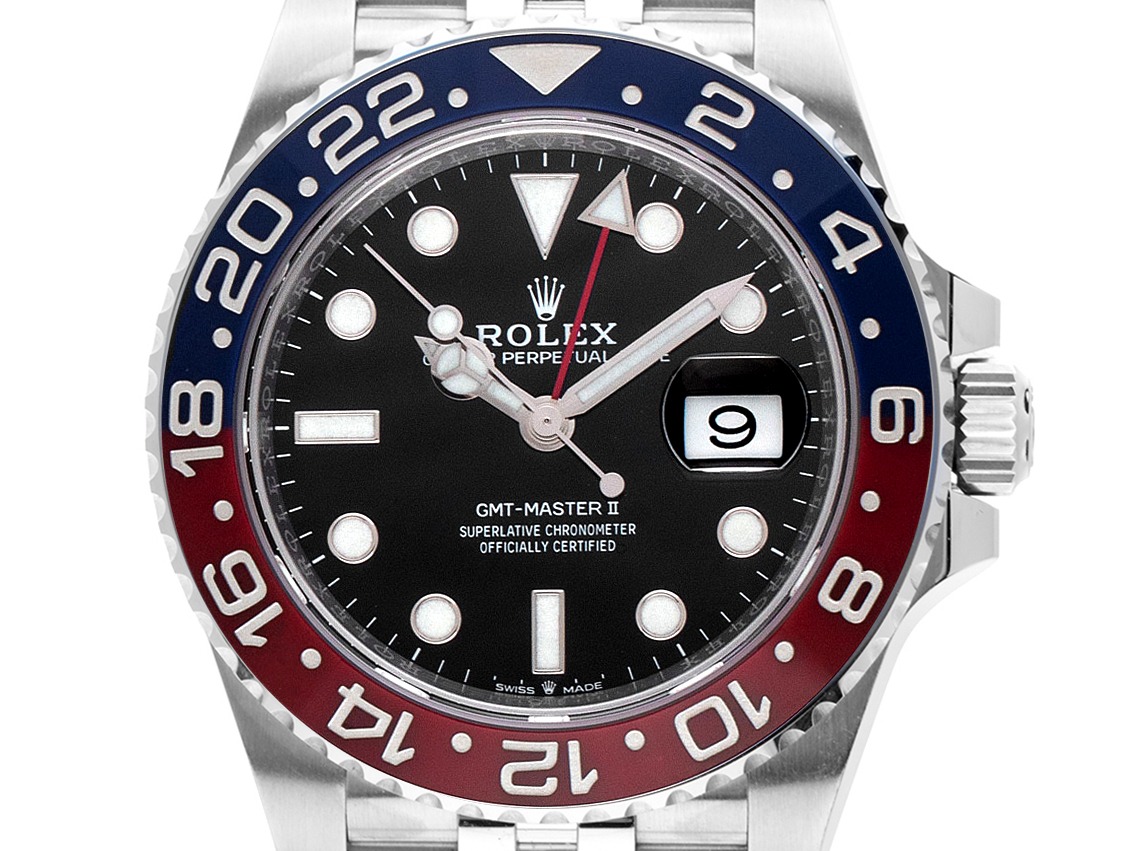 Rolex GMT Master II Pepsi Ref.126710BLRO 2020 Full Set wie Neu Vintage