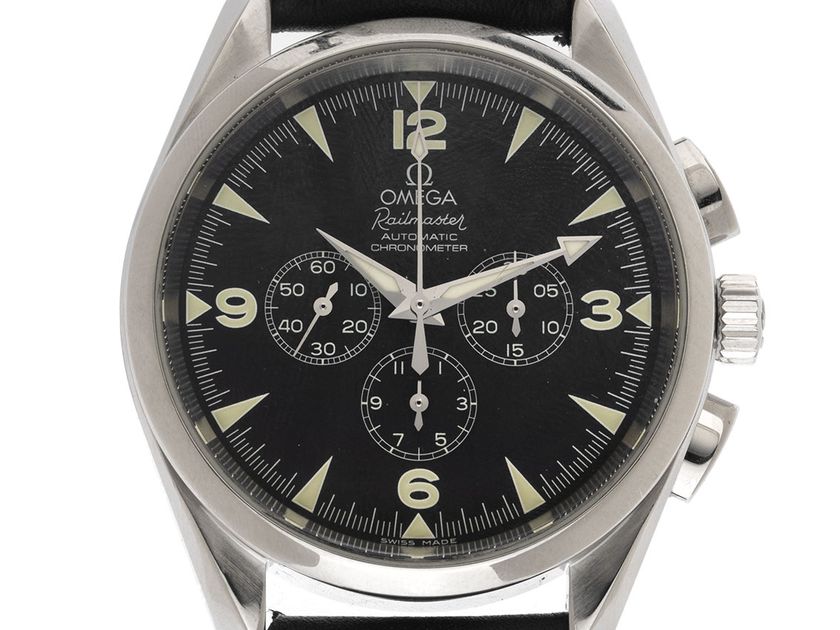 Omega Seamaster Railmaster Ref.2812.52.37 2006 Full Set Original Vintage Unpoliert