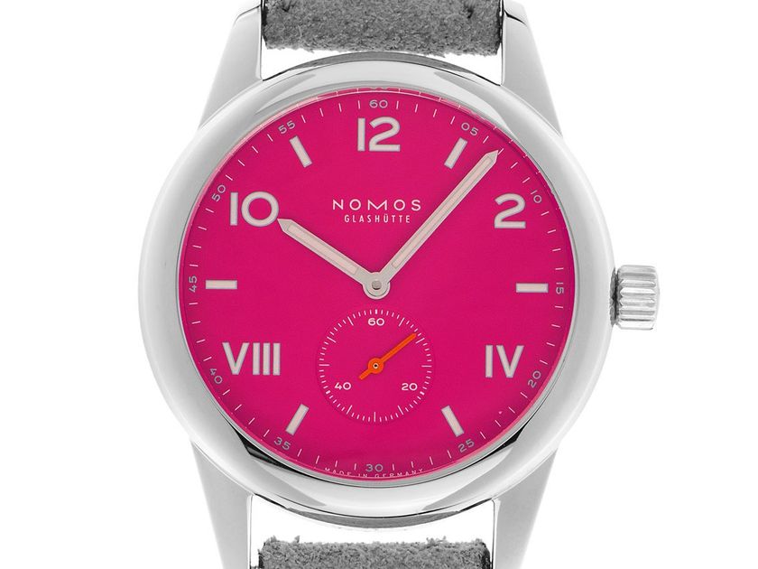 Nomos Glashütte Club Campus Deep Pink Ref.711 2026 Full Set Neu