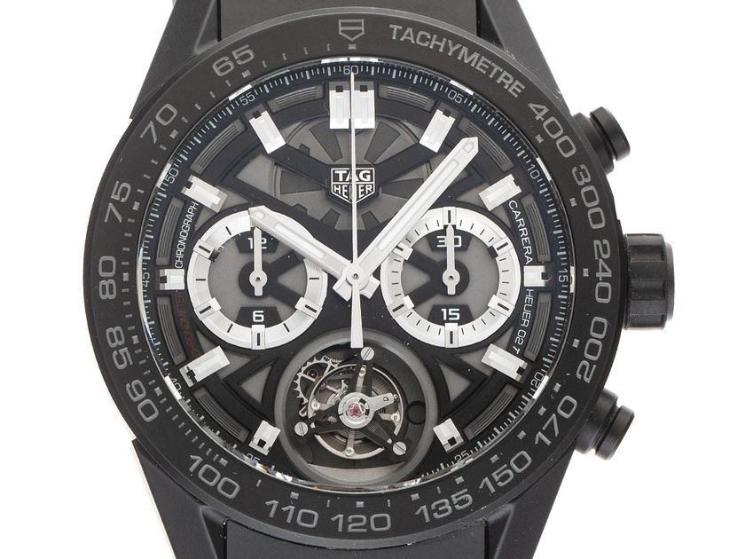 Tag Heuer Carrera Tourbillon skelettiert Ref.CAR5A90.FC6415 Bj.2020 Full Set wie Neu