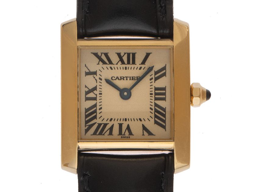 Cartier Tank Francaise Ref.1820 Bj.1999 Full Set sehr gut Vintage