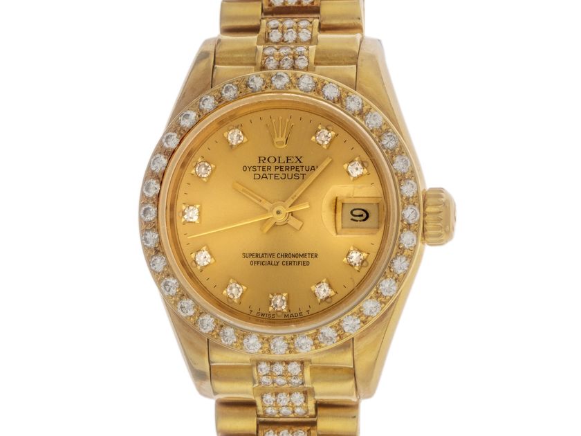 Rolex Datejust Lady Ref.69278 Bj.1987 Full Set original Vintage Unpoliert