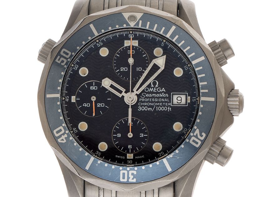 Omega Seamaster Diver 300m Ref.2298.80.00 Bj.1999 Box&Beschreibung Original Vintage Unpoliert