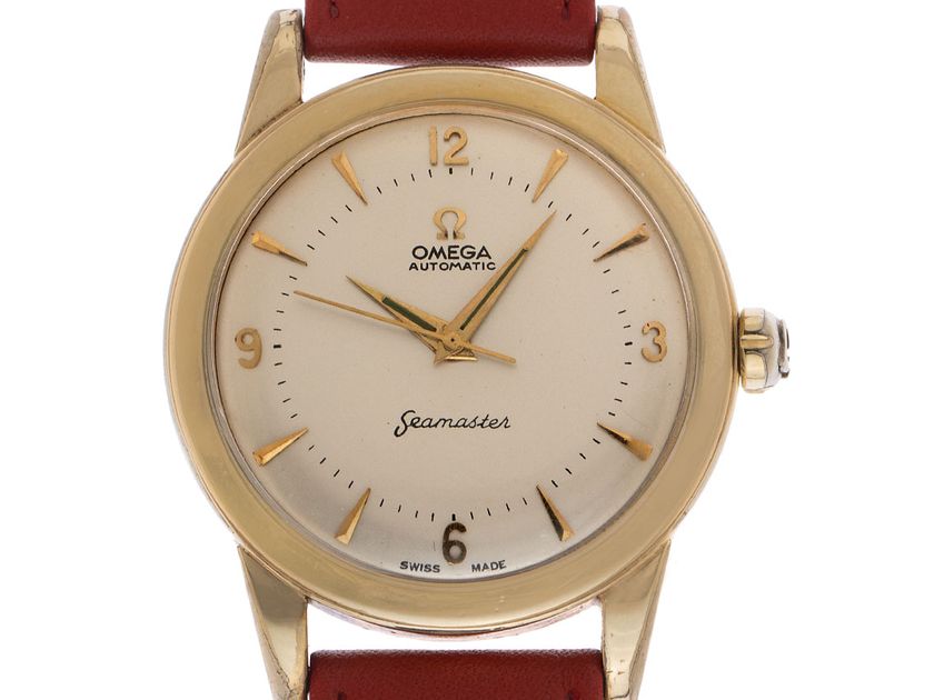 Omega Seamaster Automatic Ref.4293 Bj.1952 original Box Original Vintage Unpoliert