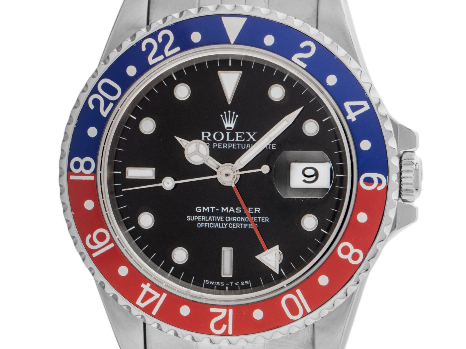 Rolex GMT Master Pepsi Ref.16700 Bj.1993 Full Set sehr Gut Vintage 