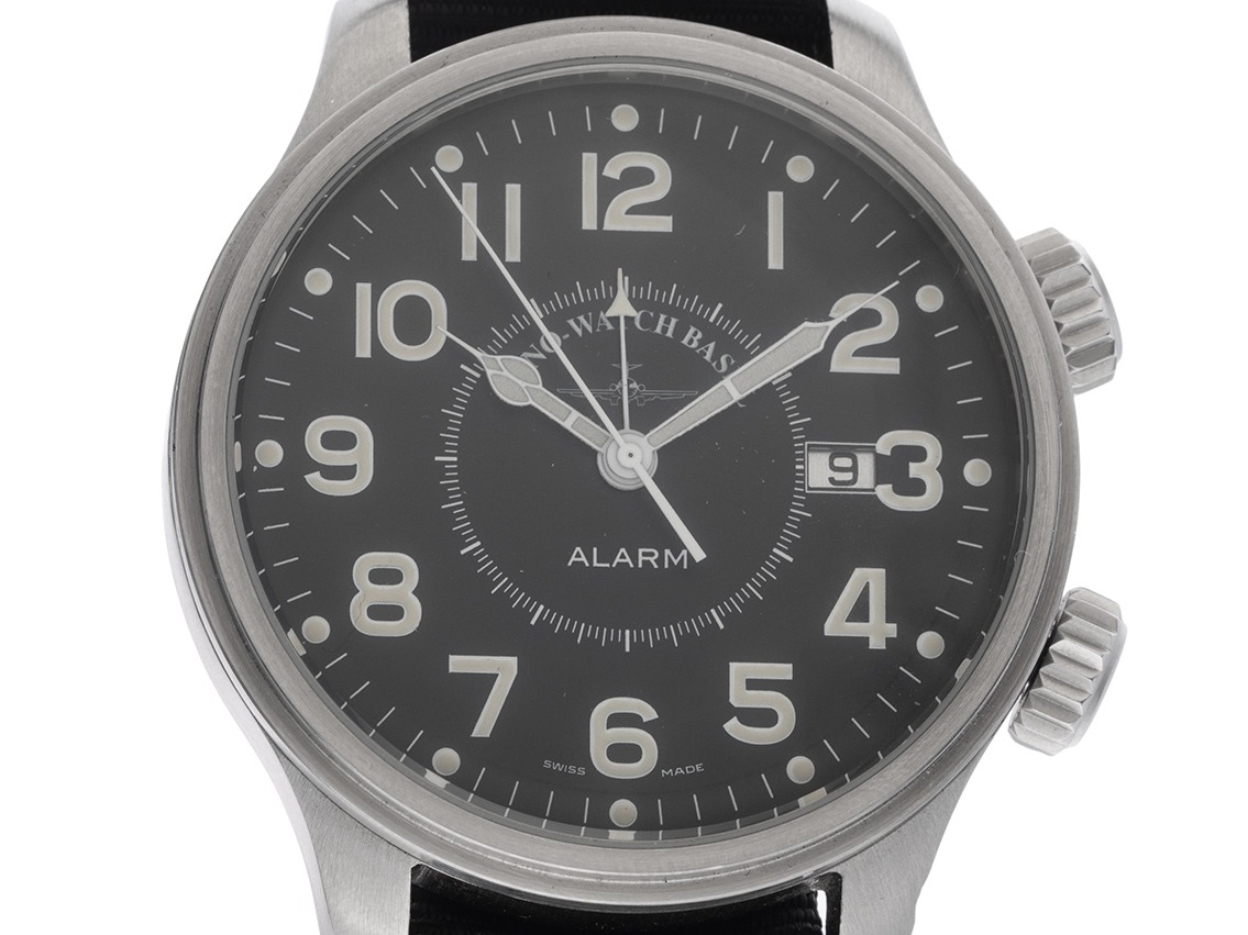 Zeno Watch Basel Alarm Ref.8575 Bj.2015 Full Set sehr gut Vintage
