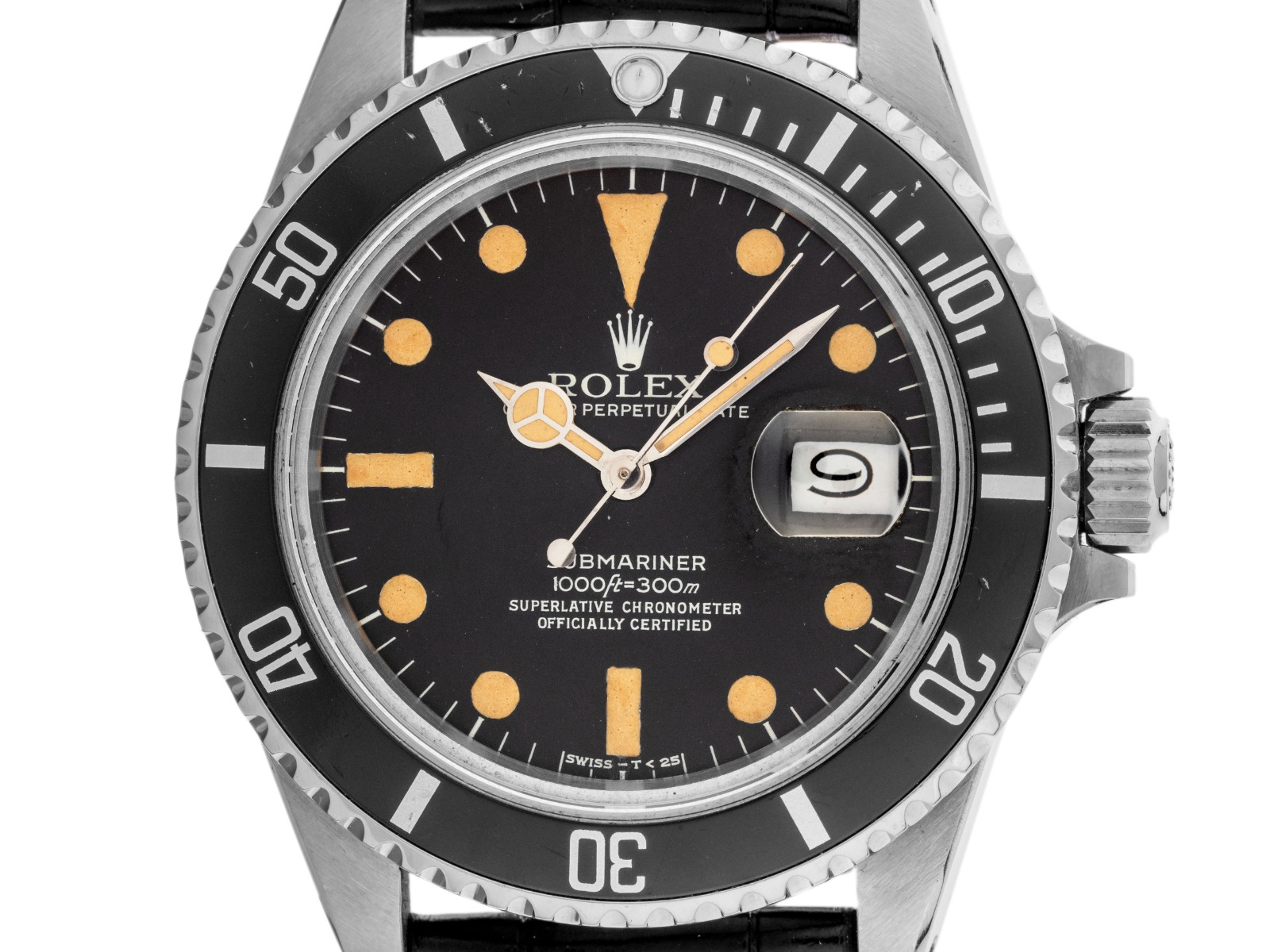 Rolex Submariner Date Ref.16800 Bj.1982 Full Set original Vintage Unpoliert