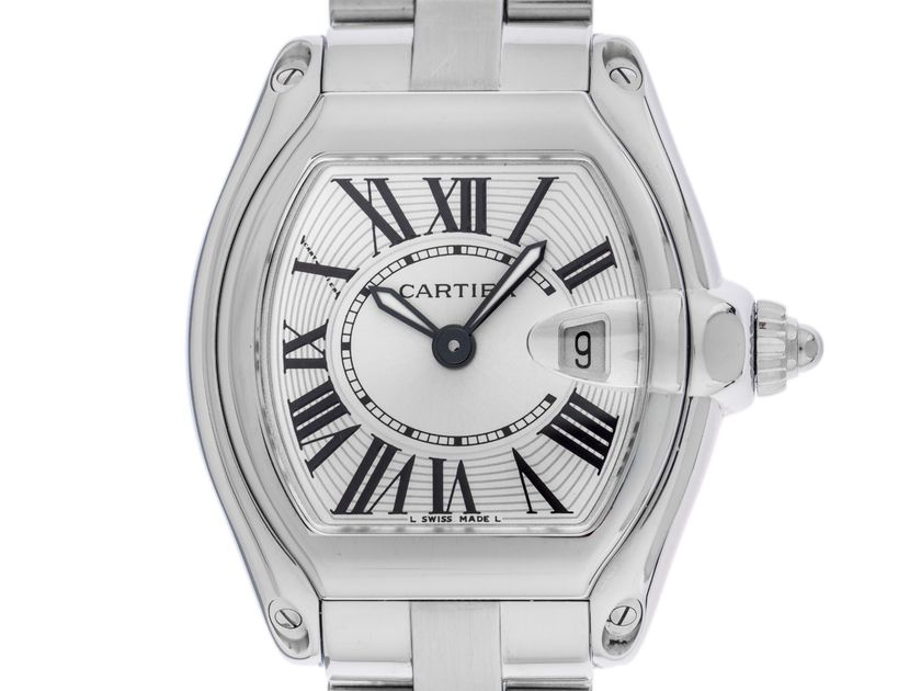 Cartier Roadster PM kleines Modell Ref.2675 2007 Box&Beschreibung Original Vintage Unpoliert