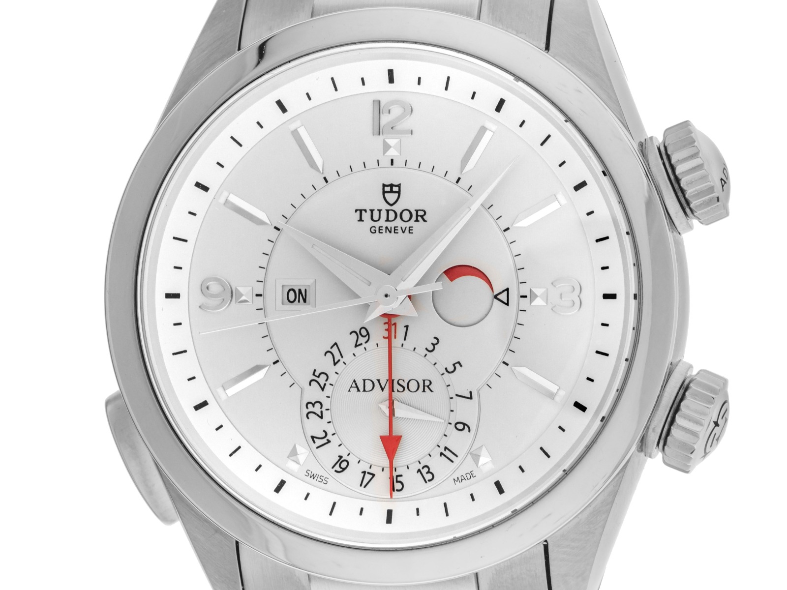 Tudor Advisor Ref.79620T Bj.1920 Box&Beschreibung orignal Vintage Unpoliert