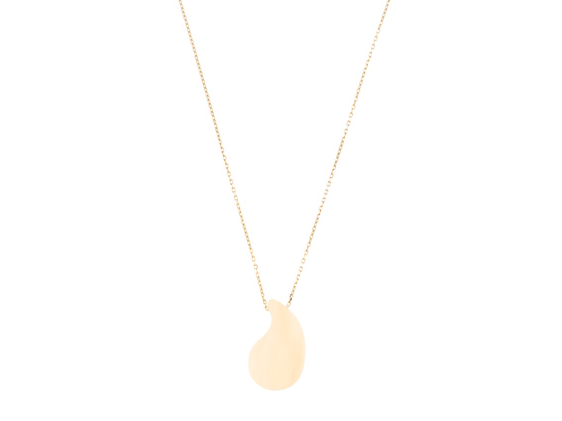 Palido Halskette Anhänger Tropfen 14kt Gelbgold 2,3g 450mm