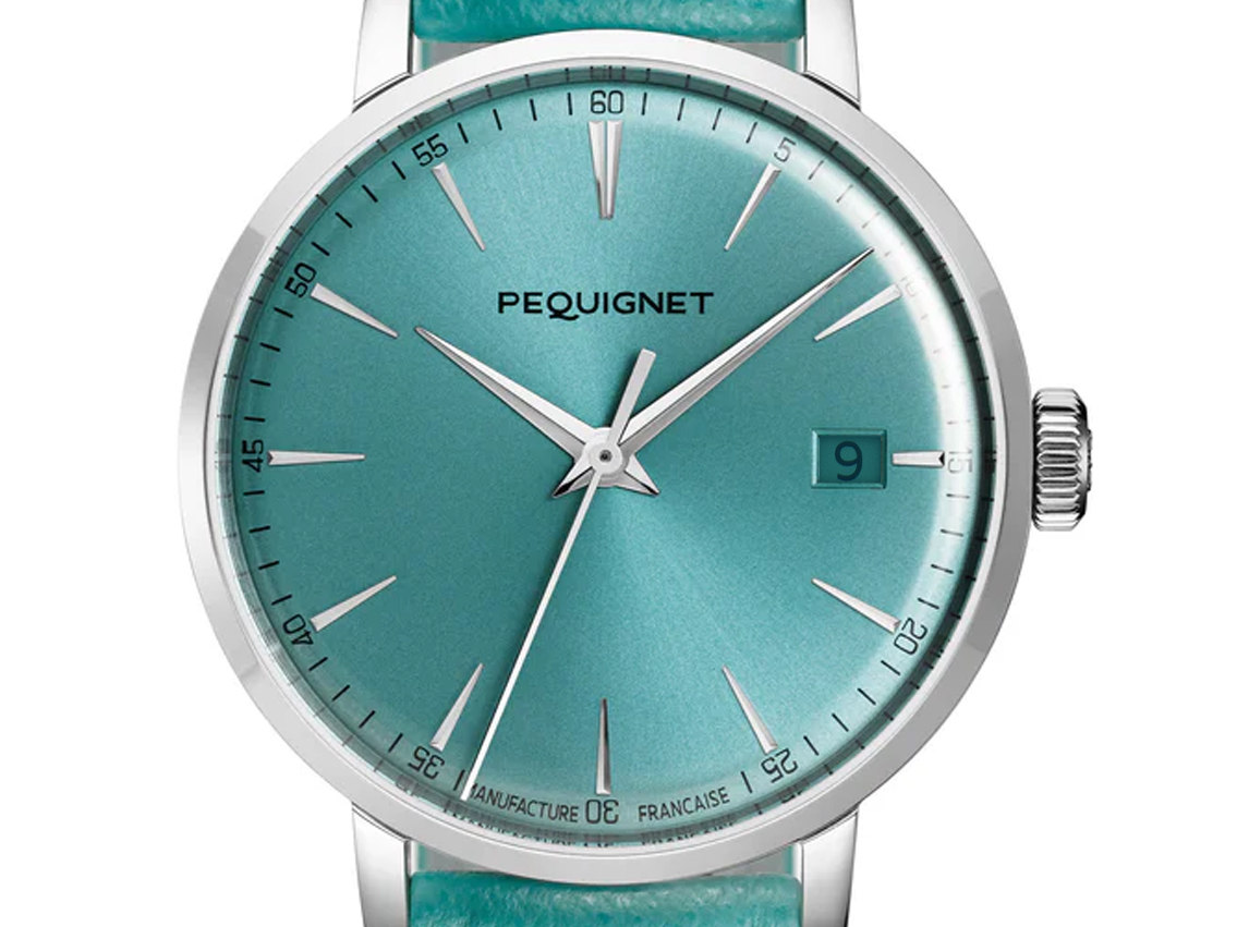 Pequignet Attitude Ocean Blue Ref.9060473 CV Full Set Neu