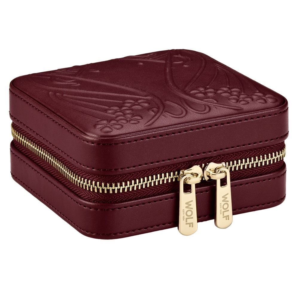 Wolf x Liberty Ianthe Schmuck Etui mit Reißverschluss 125 x 120 x 62mm