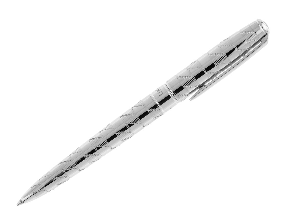 S.T. Dupont Kugelschreiber Eternity 1872 Chrome Ref.425021M Full Set Neu