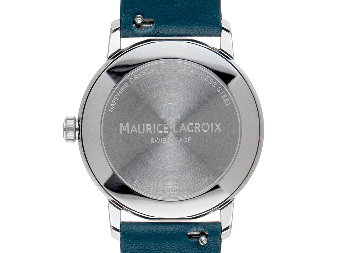 Maurice Lacroix Eliros - Edelstahl - Armand Leder - 30mm - Neu 