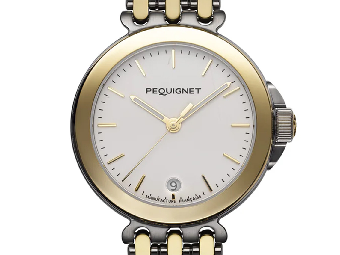 Pequignet Montre Moorea Ref.4241318 Full Set Neu