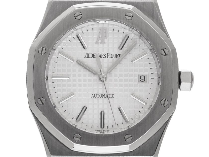 Audemars Piguet Royal Oak Ref.15300ST.OO.1220ST.01 2008 Full Set sehr gut Vintage