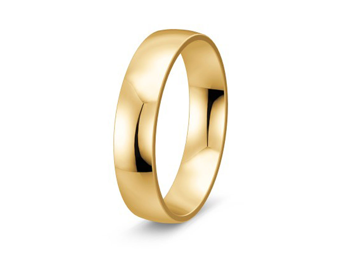 Saint Maurice Trauring Ehering Verlobungsring Freundschaftsring 14kt Gelbgold Neu