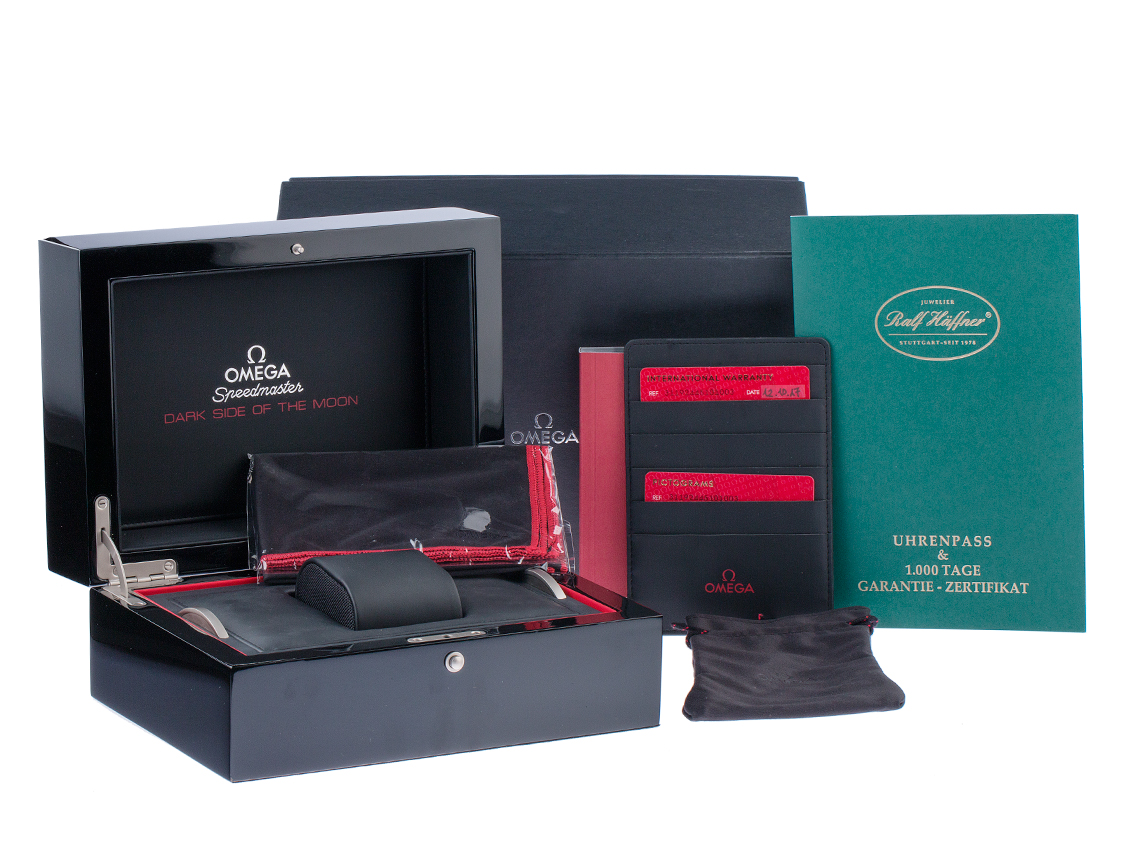 Omega Speedmaster Moonwatch Dark Side of the Moon - Keramik  