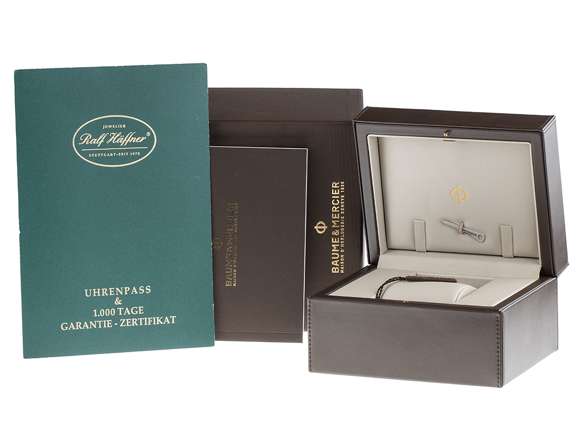 Baume & Mercier Clifton - Edelstahl - Armand Leder - 43mm  