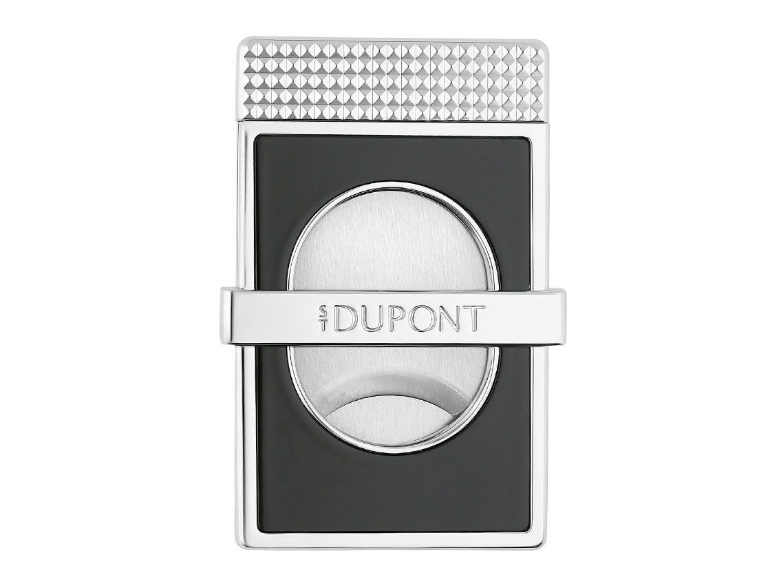 S.T. Dupont Zigarrencutter Stand Slim Black Chrom Ref.003480 Full Set