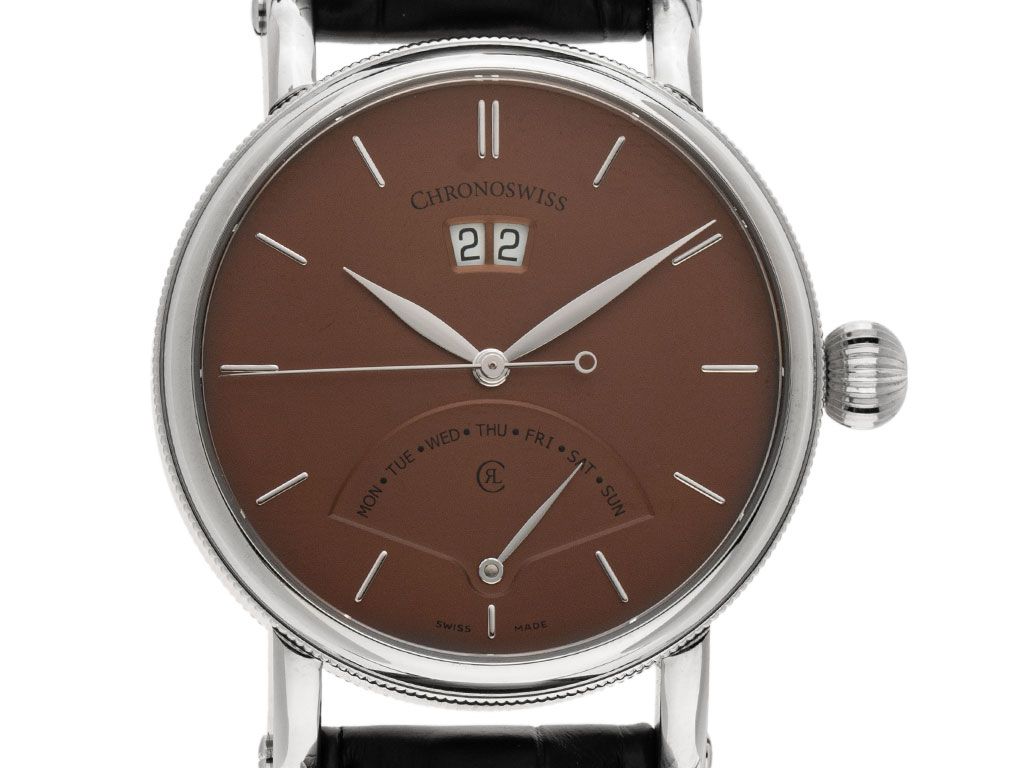 Chronoswiss Sirius Retrograde Ref-CH-8123-CP 2020 Full Set Ungetragen Vintage