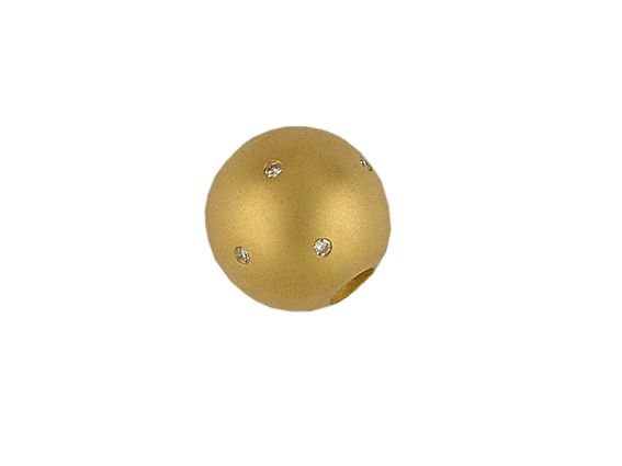 Schließe für Perlcollier Gelbgold Diamond N E U