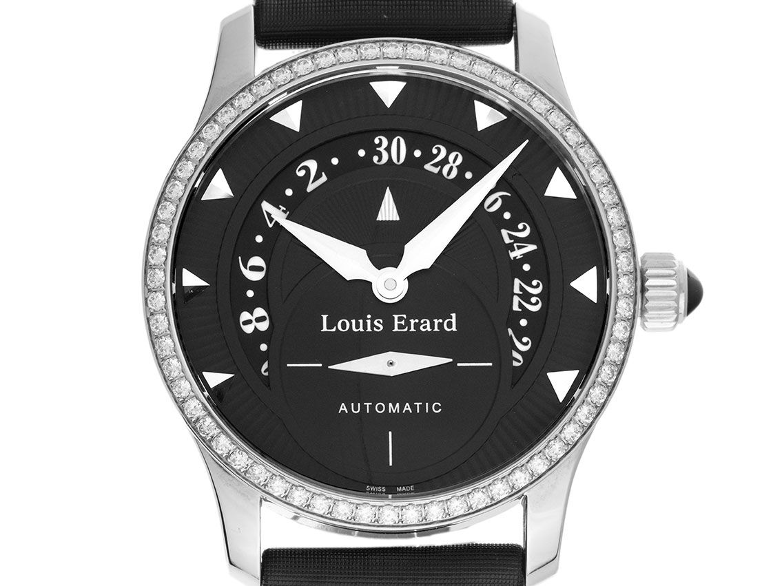 Louis Erard Lady Emotions Stahl Automatik Diamond 36mm Neu