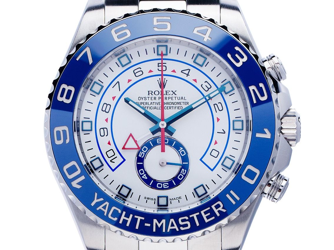 Rolex Yacht-Master II Ref.116680 Bj.2015 Full Set sehr gut Vintage