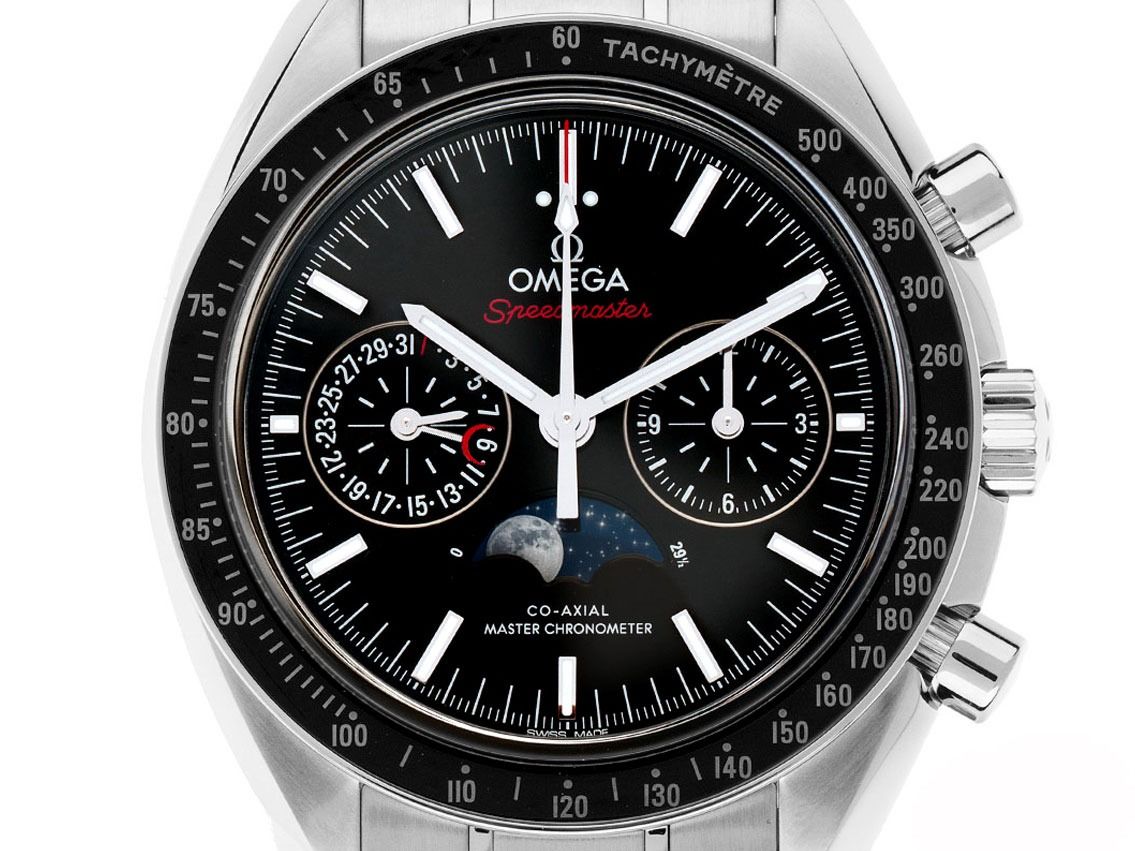 Omega Speedmaster Mondphase Ref.304.30.44.52.01.001 2026 Full Set Ungetragen