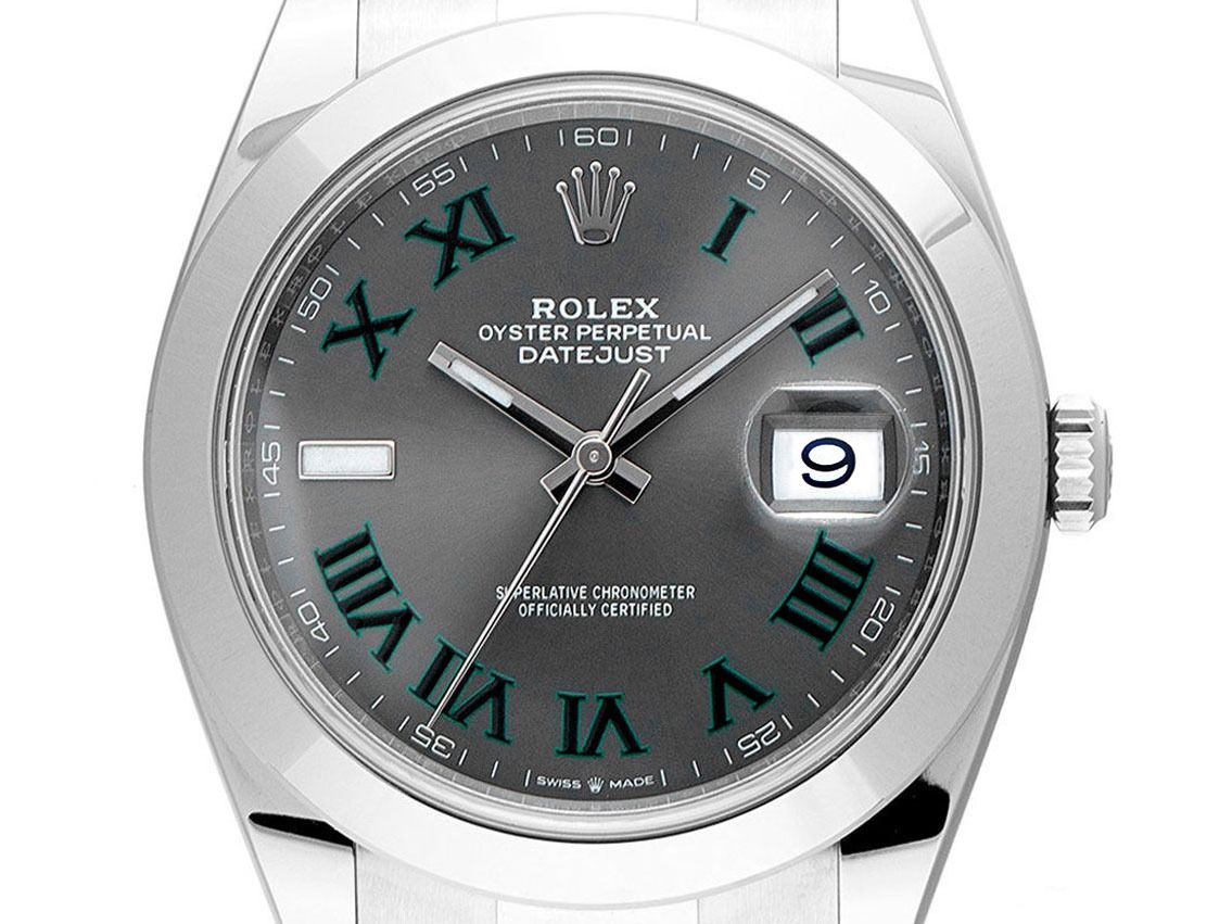 Rolex Datejust Wimbledon Ref.126300 2024 Full Set Ungetragen