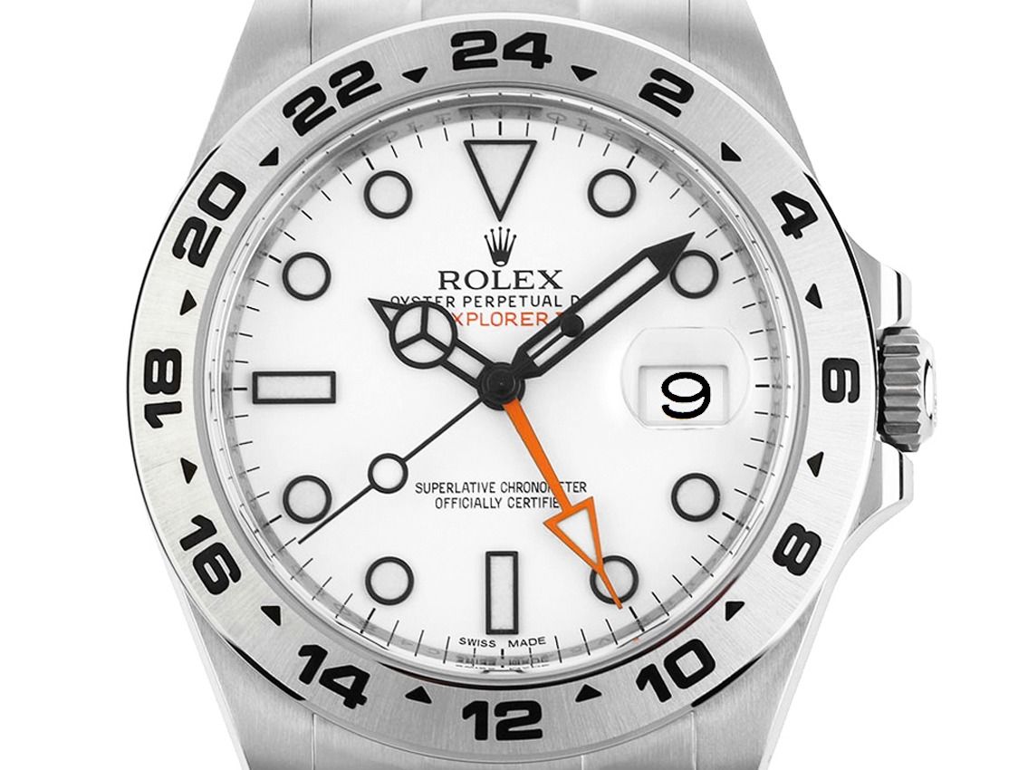 Rolex Explorer II Ref.216570 Bj.2021 Full Set wie Neu Vintage