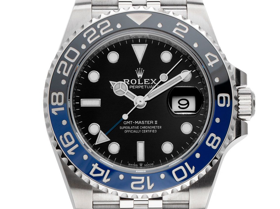 Rolex GMT Master II Batgirl Ref.126710BLNR 2021 Full Set wie Neu